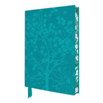 Journal - Teal Embossed Magnolia Tree
