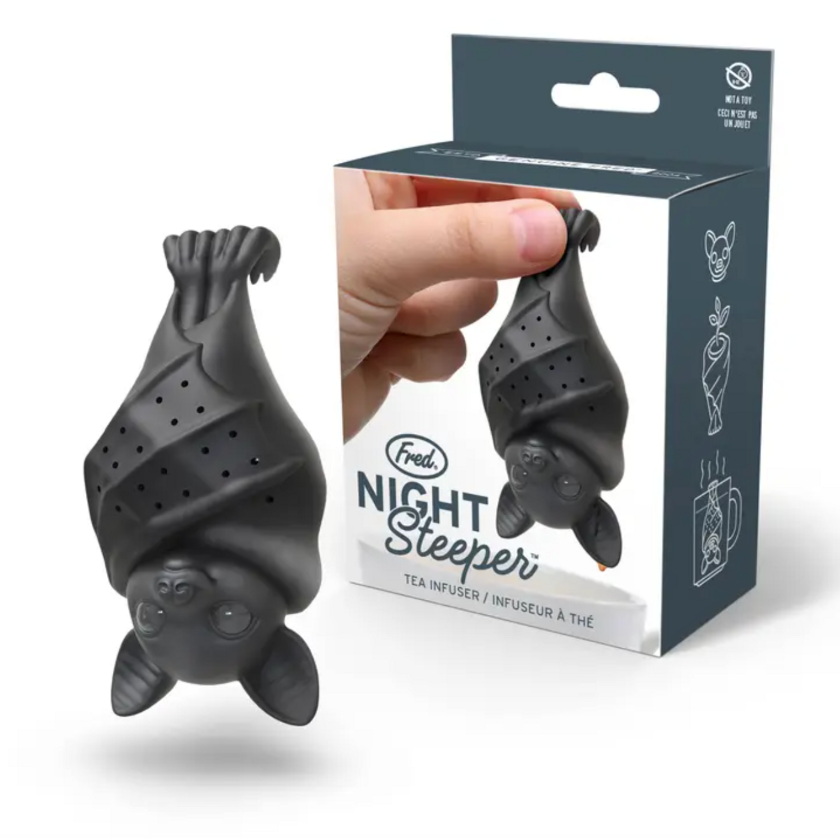 Tea Ball - Night Steeper Bat Shaped Infuser