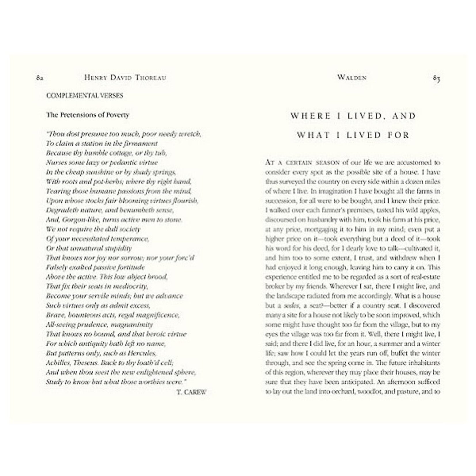 Book - Walden (Collectable Classics)