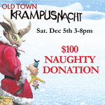 Donations For Old Town Krampusnacht Donation - $100 Friends Of Old Town Krampusnacht