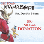 Donations For Old Town Krampusnacht Donation - $50 Friends Of Old Town Krampusnacht