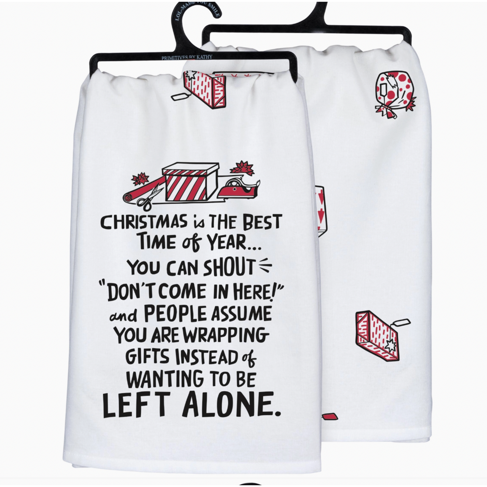 Dish Towel - Wanting To Be Left Alone