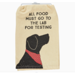 Dish Towel - All Food Must Go To The Lab For Testing