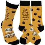 Socks (Unisex) - My Cat Is My Favorite Pain In The Ass
