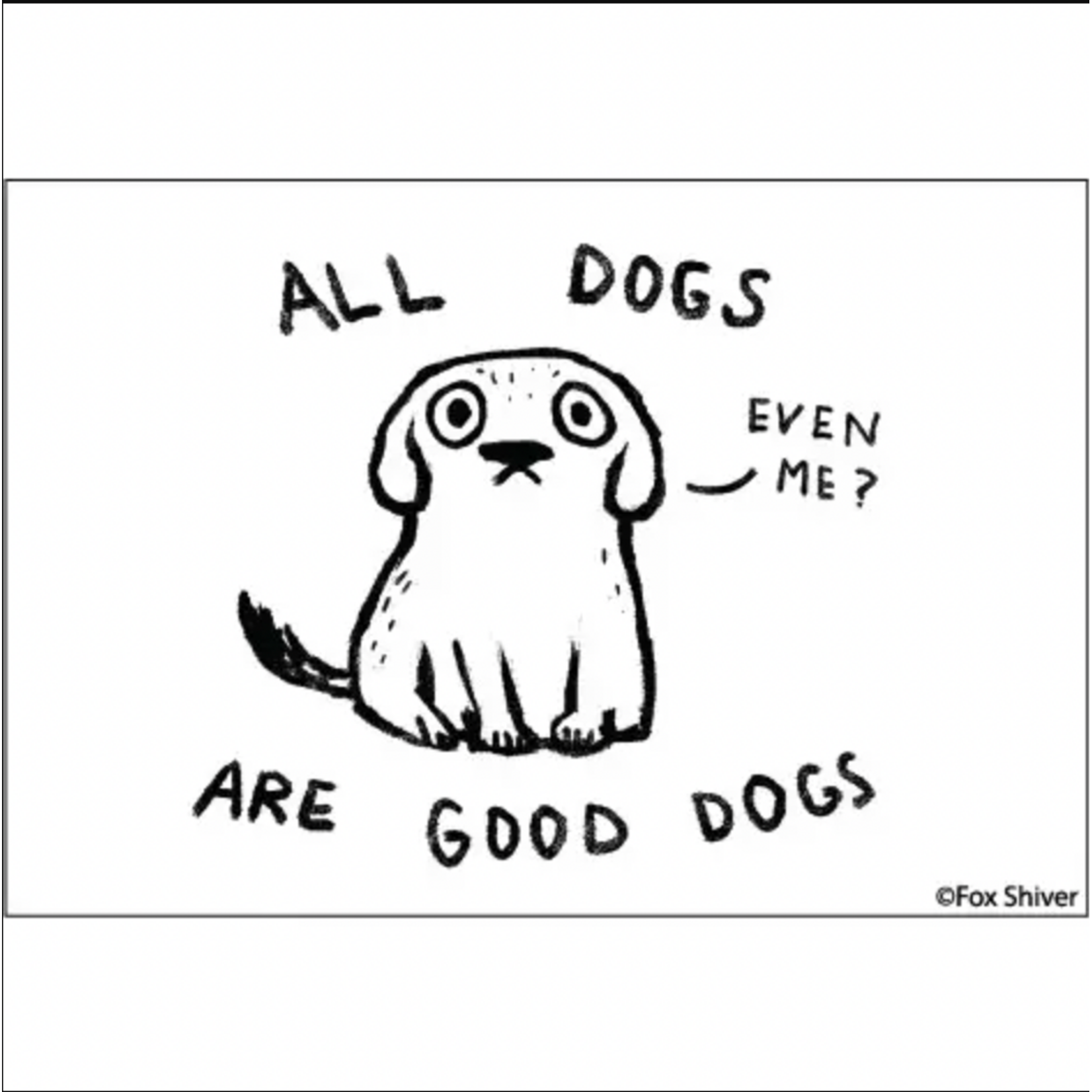 Magnet - All Dogs Are Good Dogs
