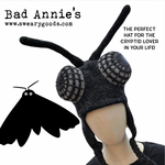 Hat - Mothman - Handmade knit
