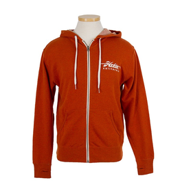 Hobie Hobie Burnt Orange Zip Hoodie, Unisex, Hobie Script Logo