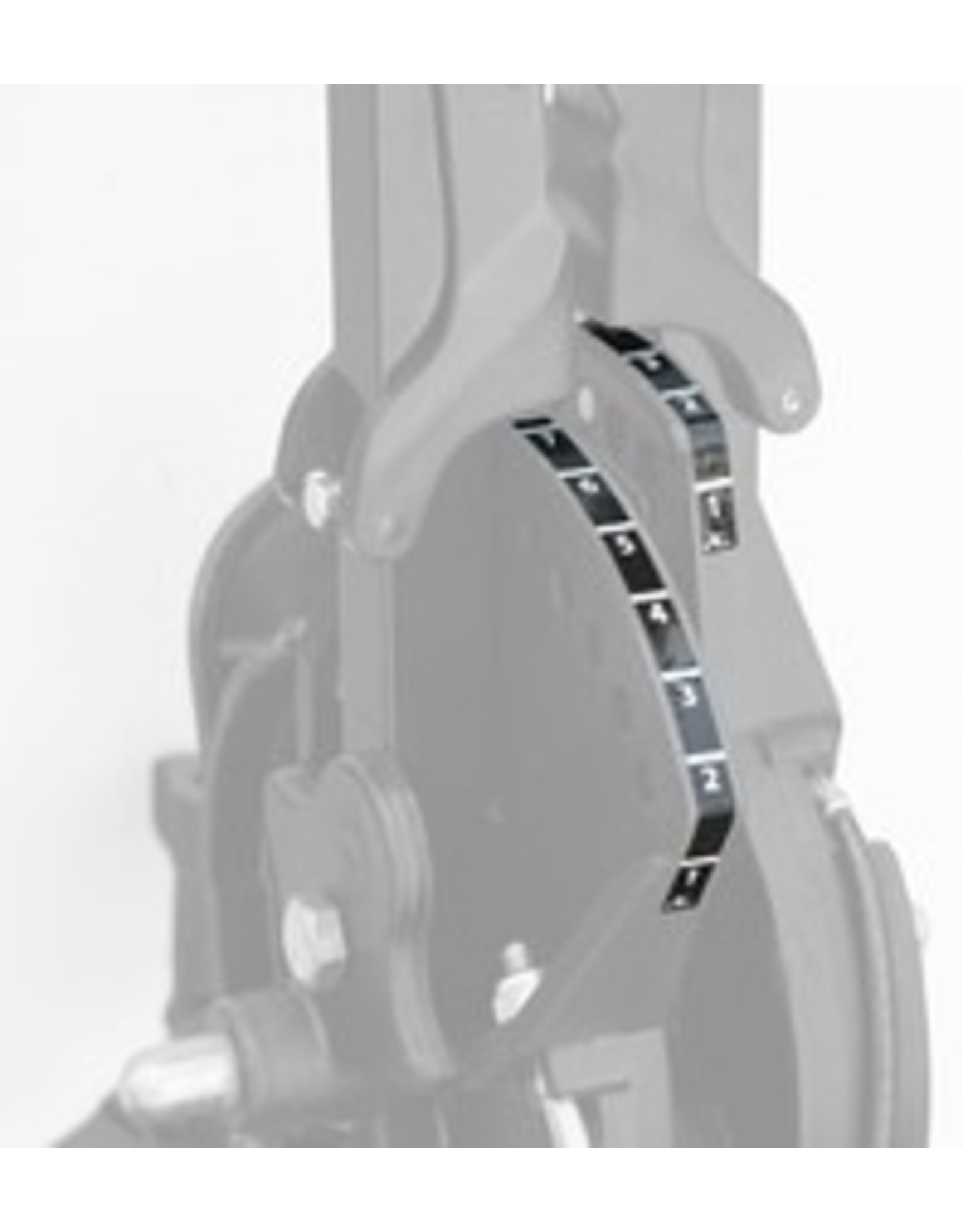Hobie Hobie Pedal Adjustment Decal, X-39