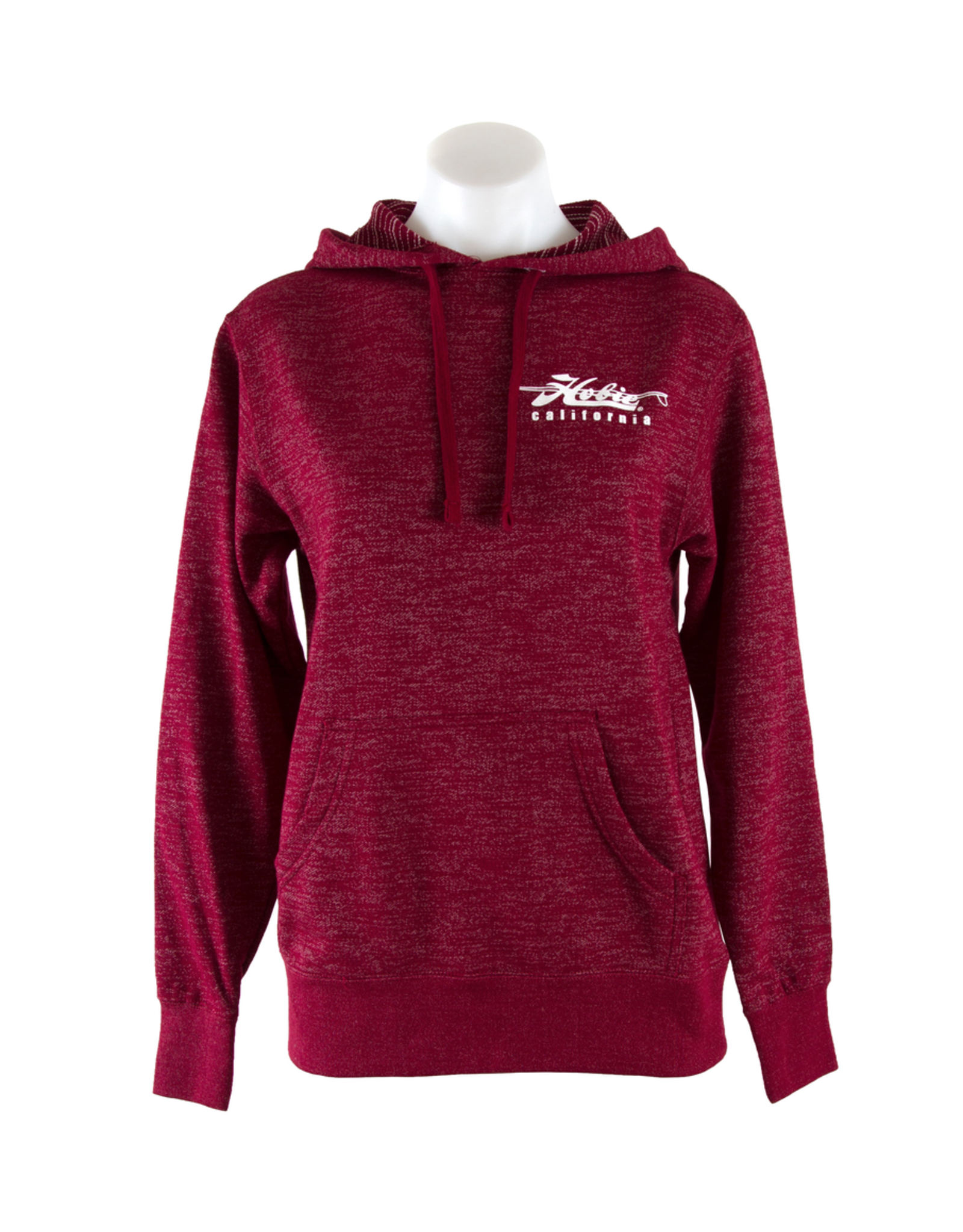 Hobie Hobie Burgundy Pull-over Hoodie, Baja Stripe, Unisex, Hobie Script Logo