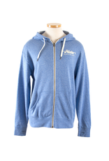 Hobie Hobie Sky Blue Zip Hoodie, Unisex, Hobie Script Logo