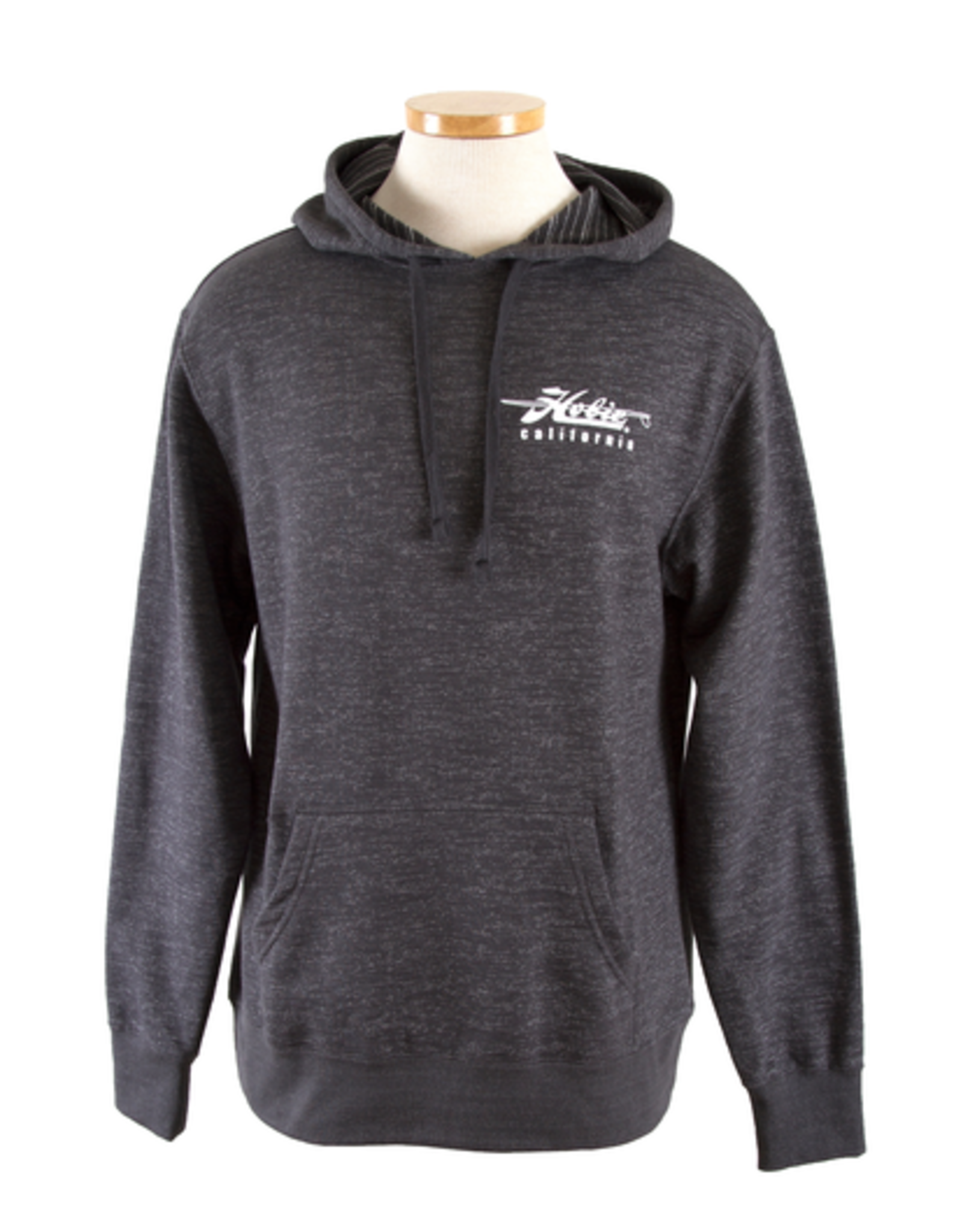 Hobie Hobie Charcoal Pull-over Hoodie, Baja Stripe, Unisex, Hobie Script Logo