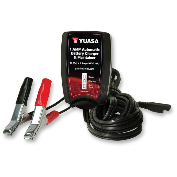 Yuasa 12V, 1 Amp Battery Charger Pure Watersports