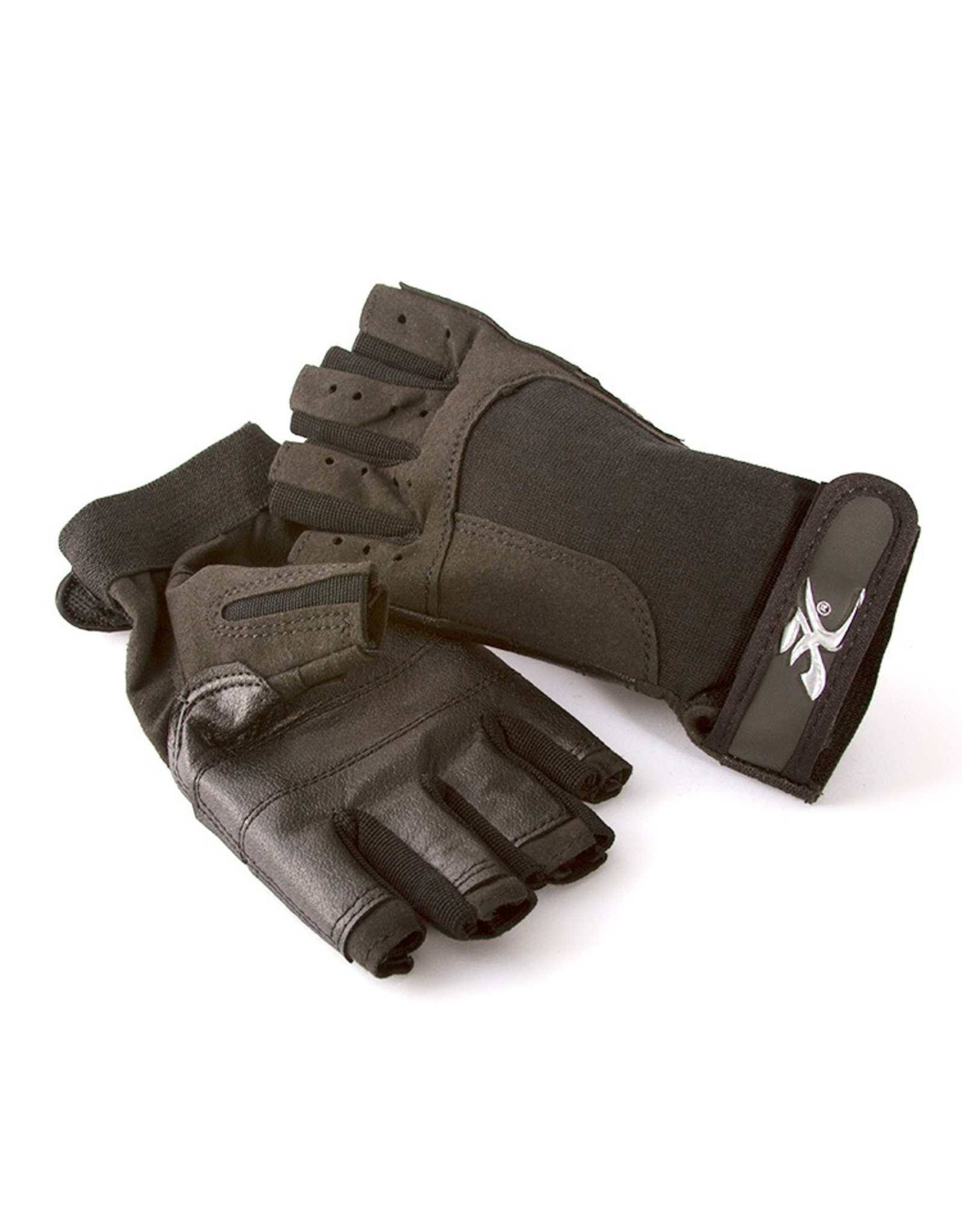Hobie Hobie Paddling/Sailing Gloves, Fingerless Black XL