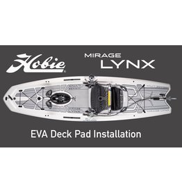 Hobie Hobie Lynx Deck Pad Expansion Kit - 72020305 4MM Grey/Charcoal