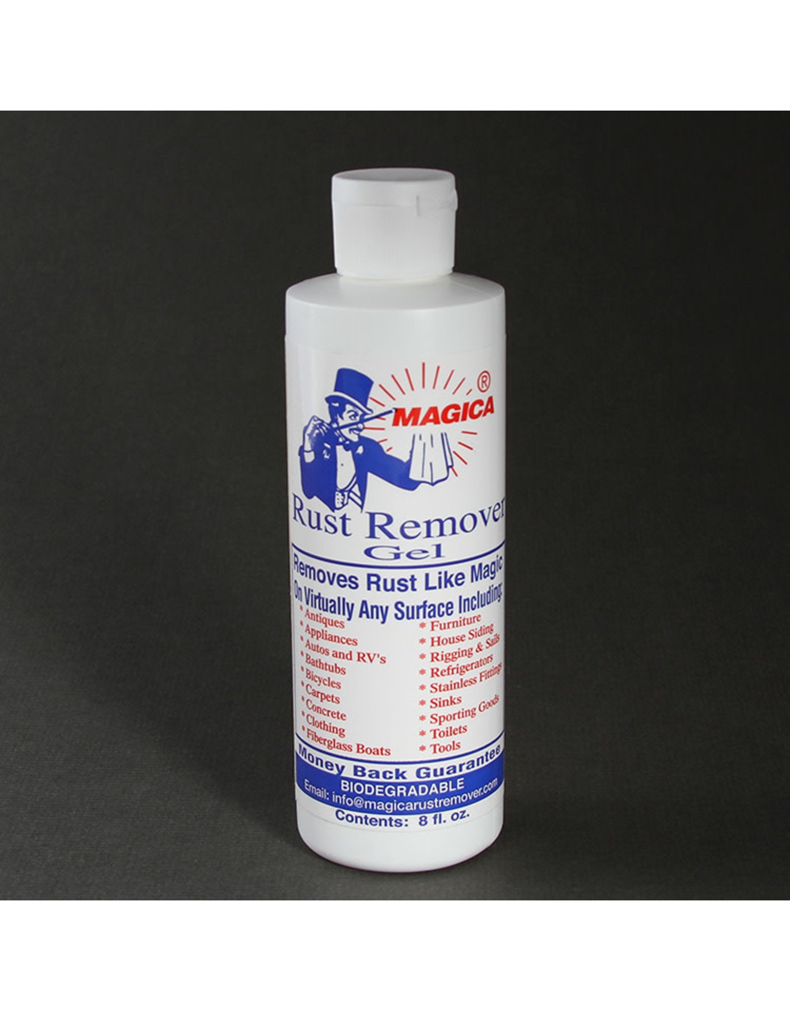 Hobie Magica Rust Remover, 8oz gel - Buy Hobie Kayak Parts Online