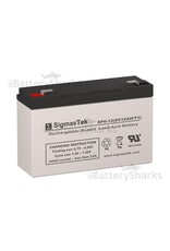 Battery Shark Livewell Battery, 6V, 12AH