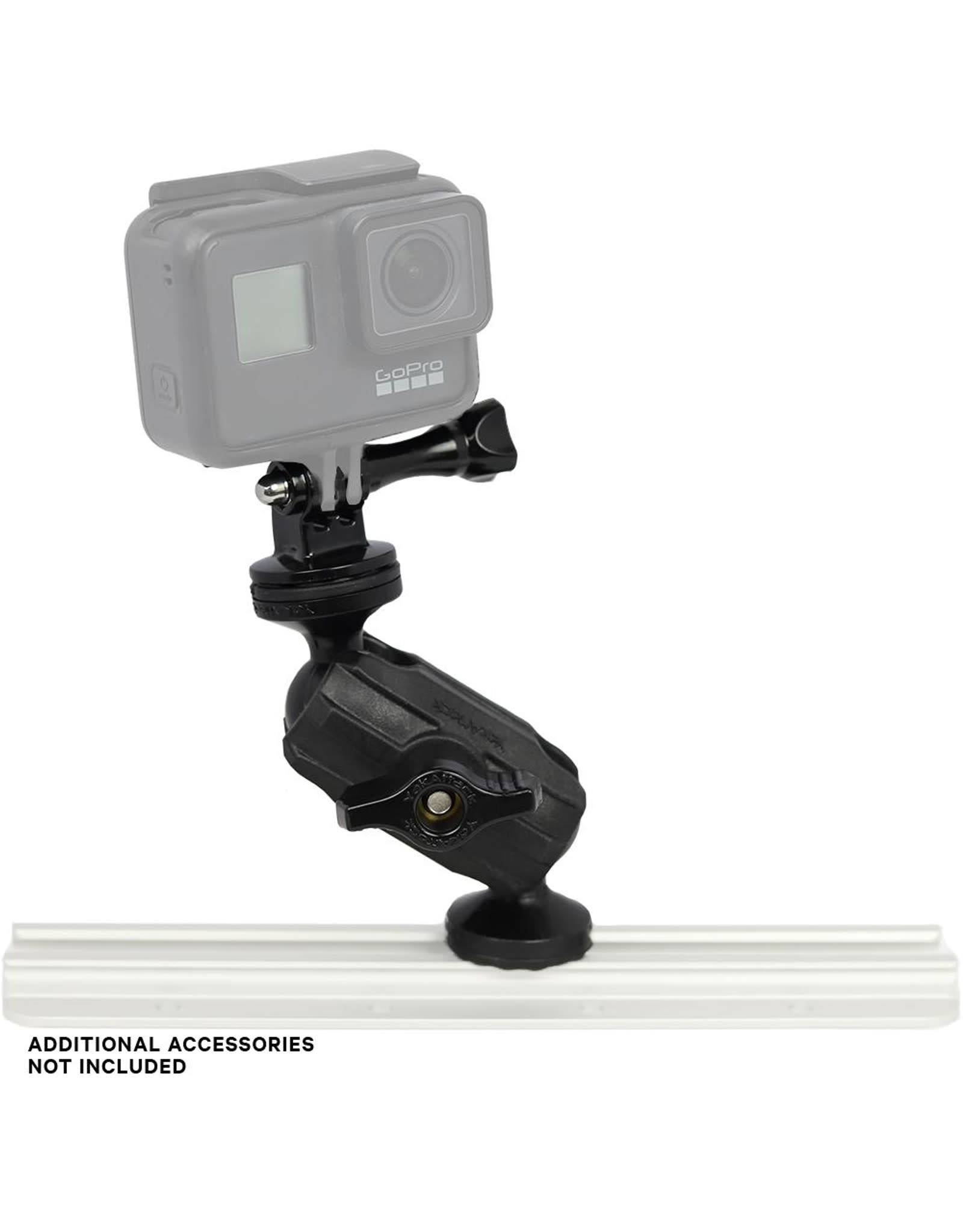 YakAttack Articulating Pro Camera Mount, Includes 1/4"-20 mount and GoPro