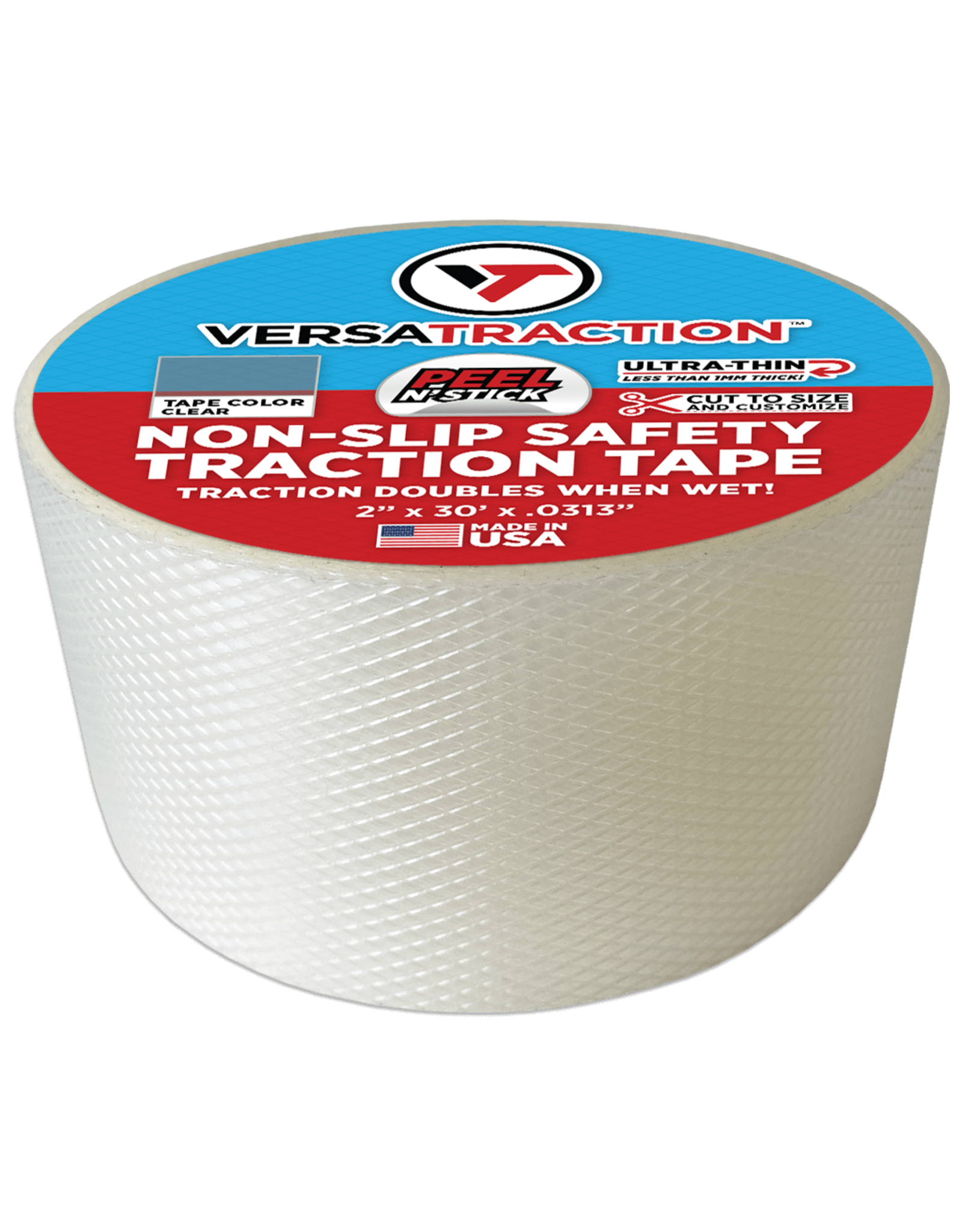 VersaTraction VersaTraction 2"x30' Clear Tape Roll