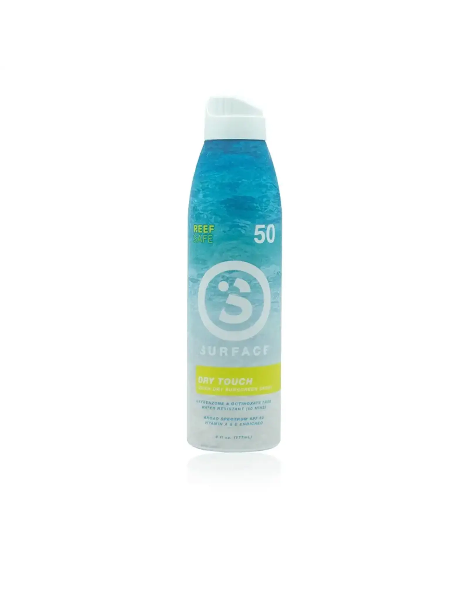 Surface Sunscreen Dry Touch Spray Fragrance Free SPF50 6oz