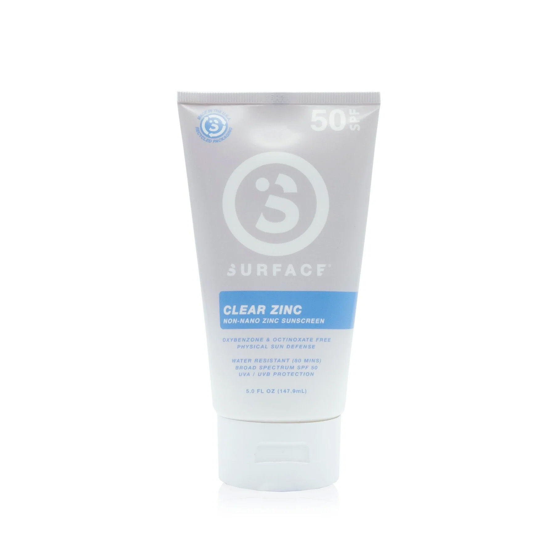 Clear Zinc Lotion SPF50 5oz Pure Watersports
