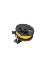 Riffe Riffe LOW-PRO Horizontal Reel (125 ft. x 600 lb. Spectra Line) - FLAT MOUNT