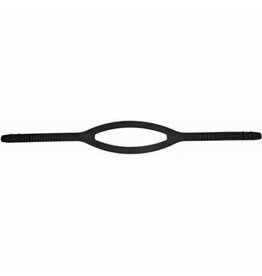 Trident Diving Equipment Trident Black Silicon Mask Strap Thin