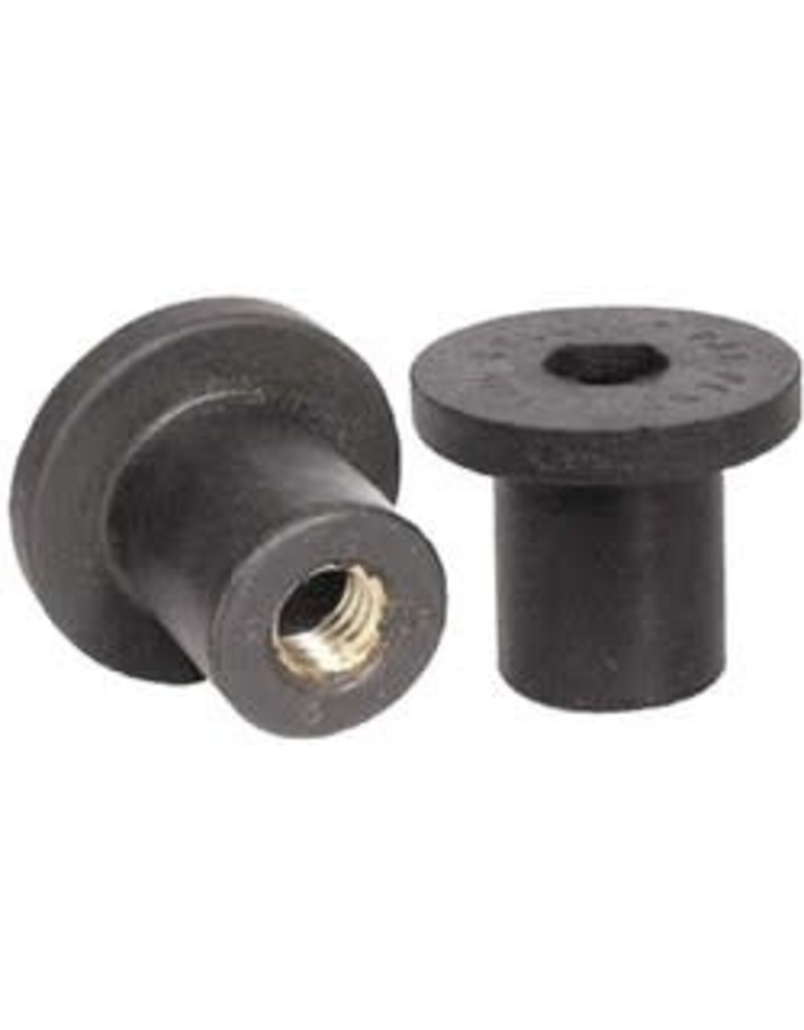thumbnail image 2 of TXDashcovers Rubber Well Nuts – 8-32, 7/16" Head, 7/16" Stem, 5/16" Hole, 6 Pack, 10035D 2 of 5