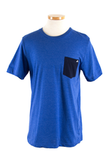 Hobie Hobie Royal Blue T-Shirt, Short Sleeve, Hobie Fishing Logo in White