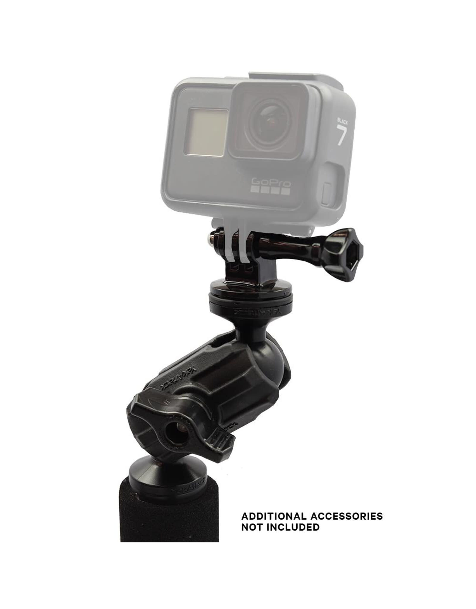 YakAttack BoomStick Pro Camera Mount, Includes 1/4"-20 mount and GoPro
