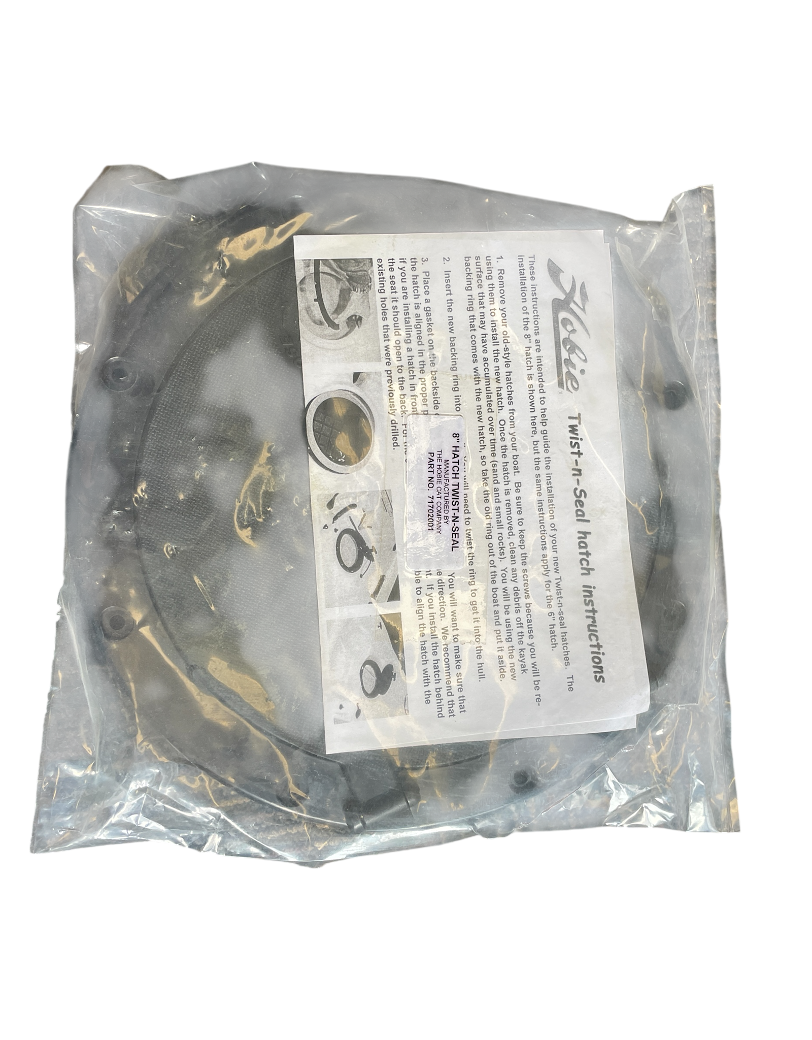 Hobie Hobie 8" Twist and Seal Hatch Retrofit Kit - Original