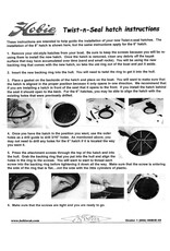 Hobie Hobie 8" Twist and Seal Hatch Retrofit Kit - Original