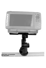 YakAttack Fish Finder Mount W/LockNLoad, Large Rectangular Base, 4” ext