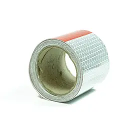 Promar Promar Reflective Tape - Red/White 6 FT Roll