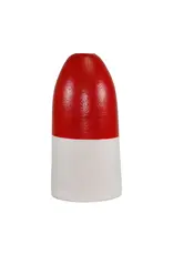 Promar Promar Poly Plastic Float - 5" x 11" - Red & White
