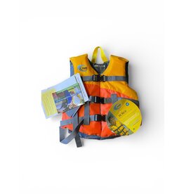 MTI Surge Youth Life Vest - Orange/Mango