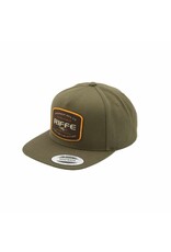 Riffe Riffe HAT- HARVEST / 5 Panel  Snap Back (Moss)