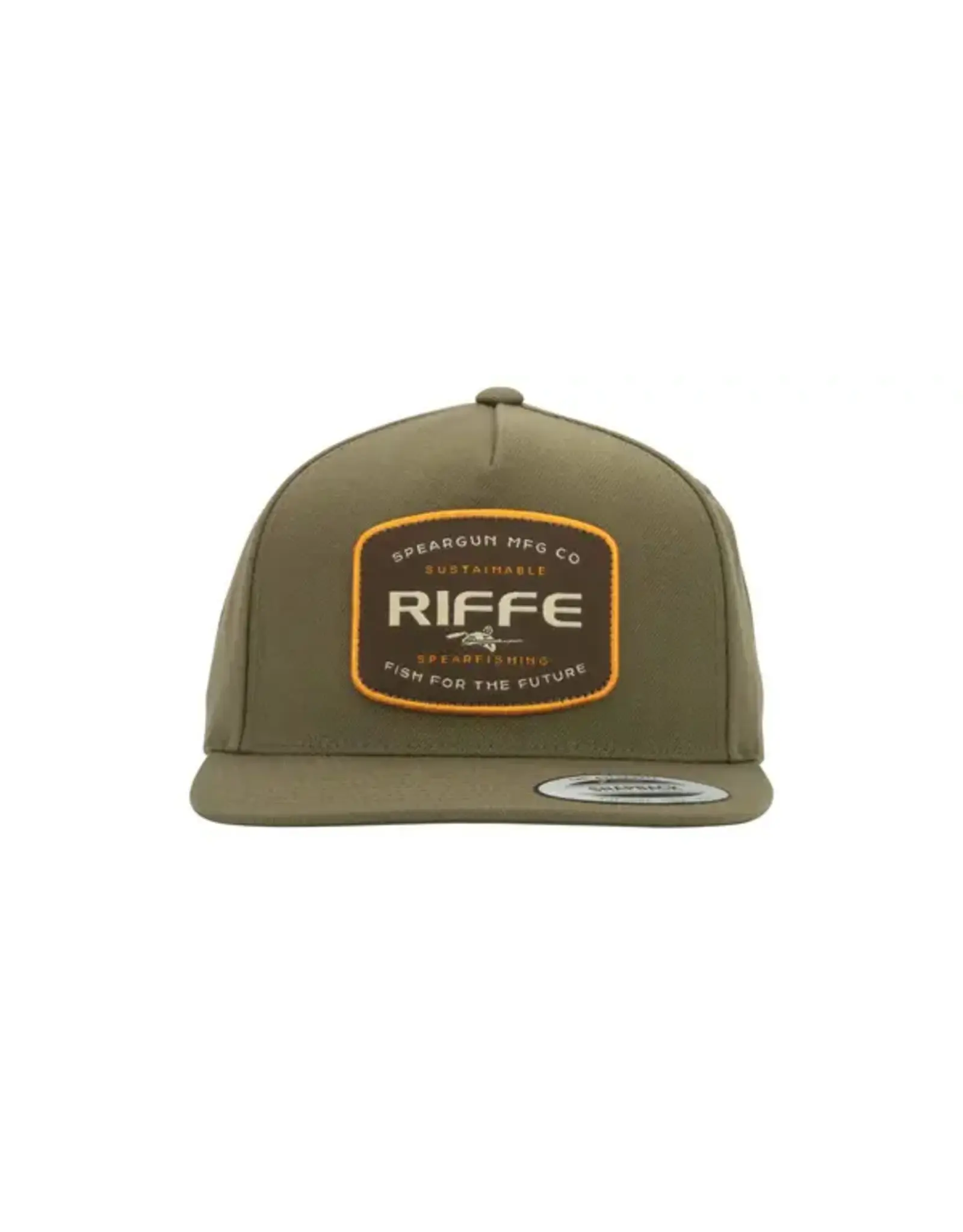 Riffe Riffe HAT- HARVEST / 5 Panel  Snap Back (Moss)