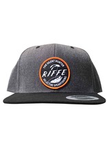 Riffe Riffe HAT - POKE / 6 panel / 2 tone / Snap Back (hthr grey/blk
