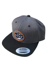 Riffe Riffe HAT - POKE / 6 panel / 2 tone / Snap Back (hthr grey/blk