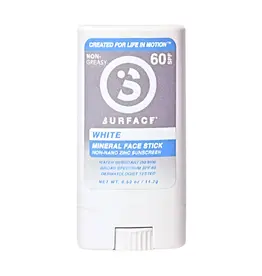 Surface Sunscreen Surface SPF 60 Mineral Face Stick (WHITE) .5 oz