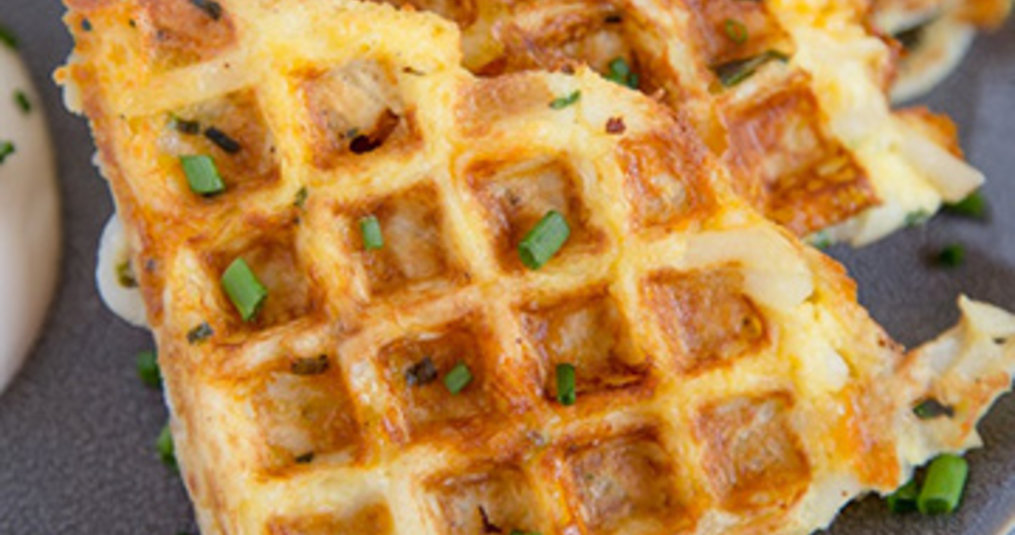 Waffle Iron Hashbrowns