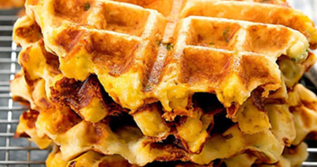 Mashed Potato Waffles