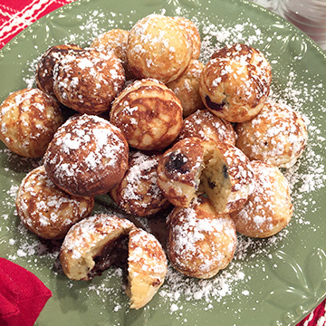 Ebelskivers - Filled Danish Pancake Balls