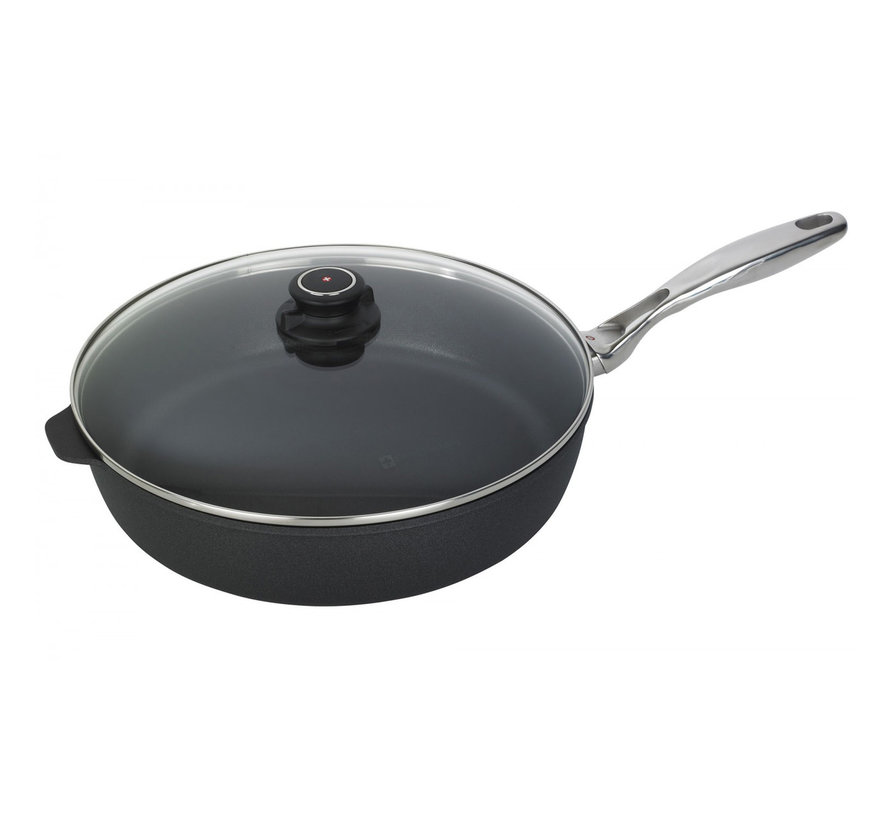 XD Sauté Pan with Lid and Stainless Steel Handle - 12.5", 5.8 QT (5.5 L)