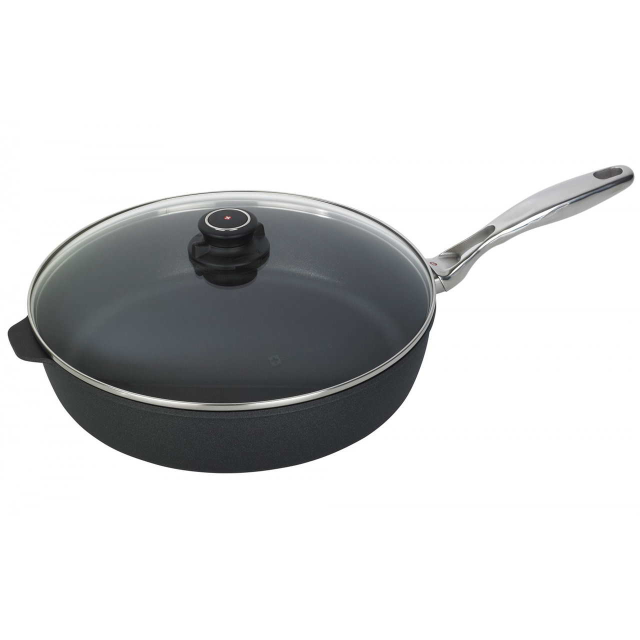 Swiss Diamond XD Sauté Pan with Lid and Stainless Steel Handle