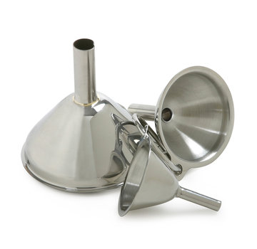 Norpro Funnel Set 3 Pc. - Stainless Steel