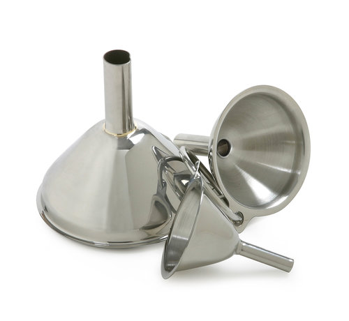 Norpro Funnel Set 3 Pc. - Stainless Steel