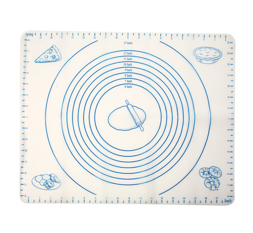 Norpro Silicone Pastry Mat With Measurements