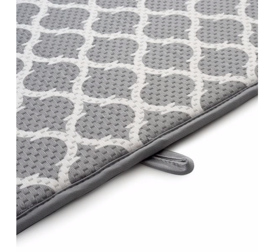 Norpro Washable Microfiber Dish Drainer Glass Drying Mat Pad - Bed Bath &  Beyond - 31526515