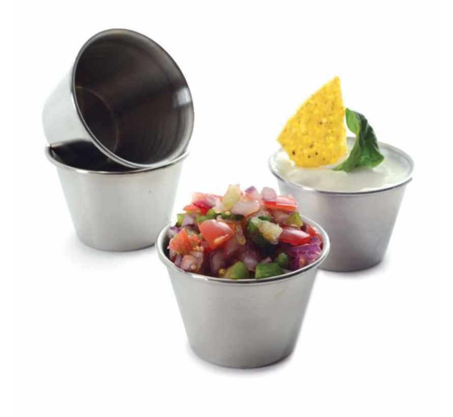 Sauce/Butter Cups - Stainless Steel, 4 PCS